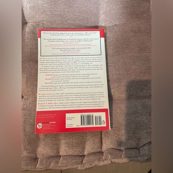 Attached Book - written by Amir Levine - written by Rachel S.F. Heller  MA - Picture 2 of 4